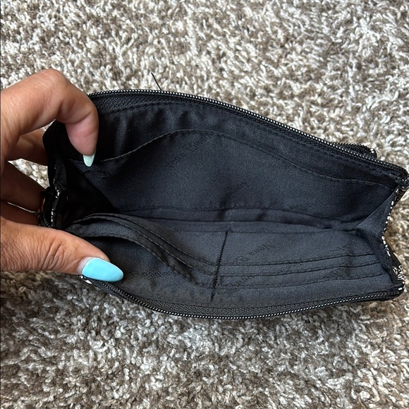 Vera Bradley Black and White Wallet - Picture 2 of 2